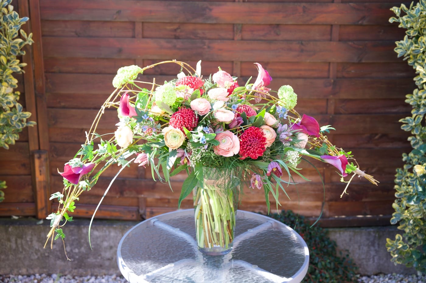 Bespoke consultancy floral arrangement by Hidden Door Floral Studio