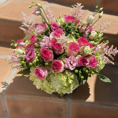 Flower Delivery Southern Village - Garden-style floral arrangement with seasonal blooms for delivery to Southern Village in Chapel Hill